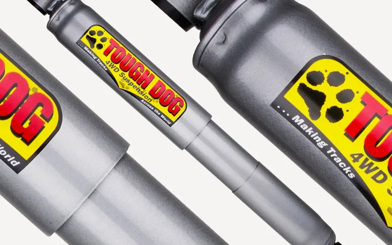 Tough Dog 2x 41mm Foam Cell Rear Shocks (D-Max/Triton/Hilux)