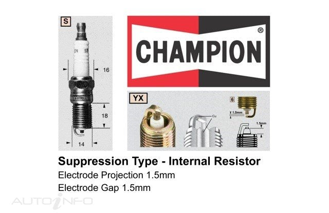 Champion Spark Plug Champion - RS9YX6