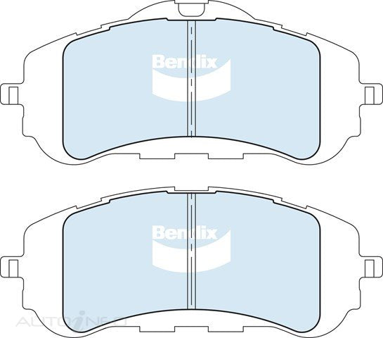 Bendix Brake Pads Euro Front Peugeot 308 - DB2722EURO+