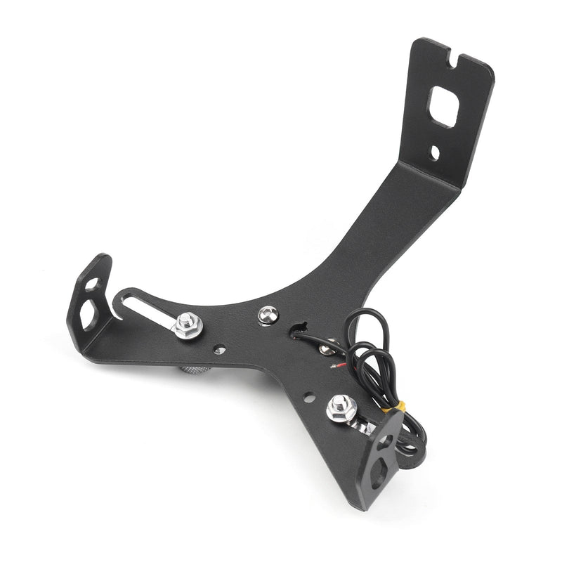 Ducati 848 / 1098 Blk Aluminium Alloy Motorcycle License Plate Holder Bracket