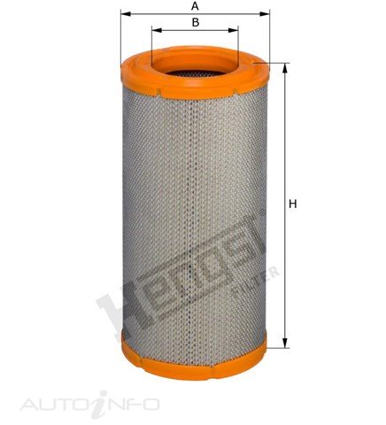 Hengst Air Filter Bom Atlas Case - E434L
