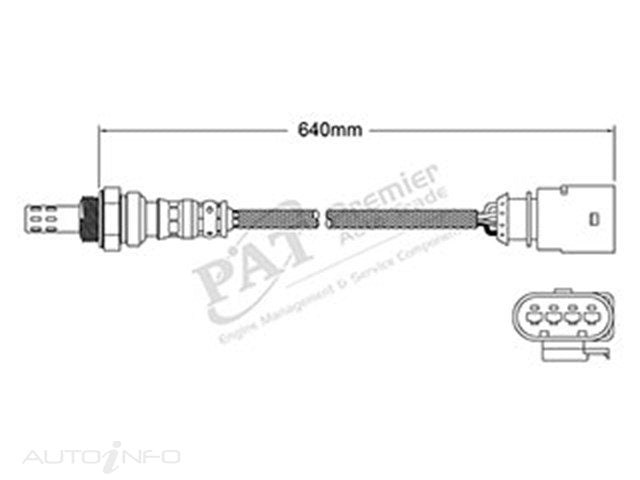PAT Exhaust Gas Oxygen Sensor - EGO-835