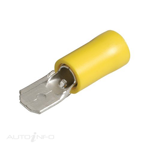 Narva Terminal Blade Male YELLOW6.3M - 56024BL