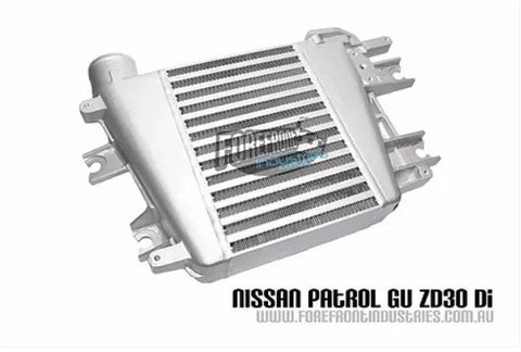 Forefront Industries Top Mount Intercooler Upgrade (Patrol GU ZD30 DI 97-07) — fits Nissan Patrol GU