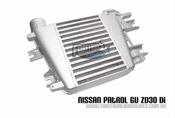 Forefront Industries Top Mount Intercooler Upgrade (Patrol GU ZD30 DI 97-07) — fits Nissan Patrol GU
