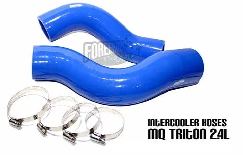 Forefront Industries Intercooler Hose Upgrade - Blue (Triton MQ/Pajero 15+) — fits Mitsubishi Pajero Sport