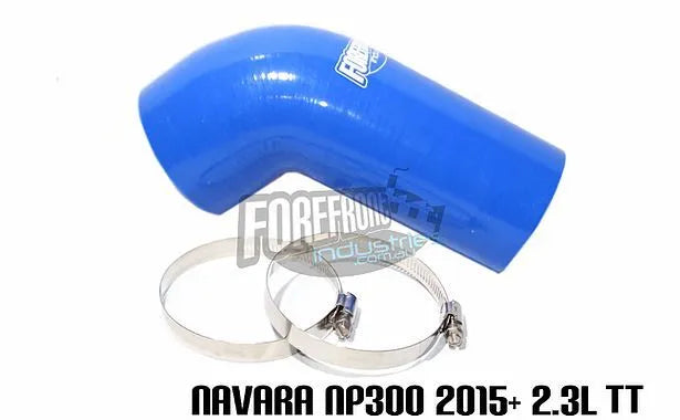 Forefront Industries Intake Pipe Upgrade - Blue (NP300 2.3L TT) — fits Nissan Navara