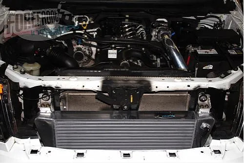 Forefront Industries Intercooler Kit w/Stage 3 Aluminium Piping - Chrome (Ranger/BT-50 3.2L 12-20)