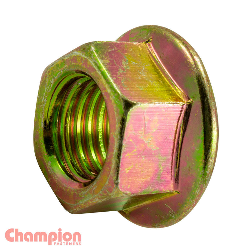 Champion Fasteners Hex Flange Nut M10 X 1.25mm Fine Grade