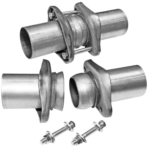 Flowmaster Header Collector Ball Flange Kit 2.50-inch to 2.50-inch Tubing.