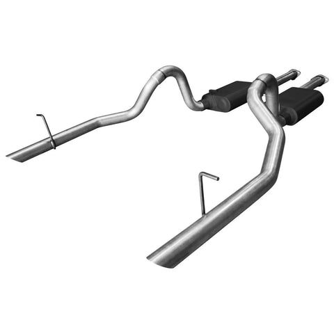 Flowmaster American Thunder Cat-back Exhaust System 1994-1997 Ford Mustang GT and Cobra with 4.6L SOHC or 5.0L engi...