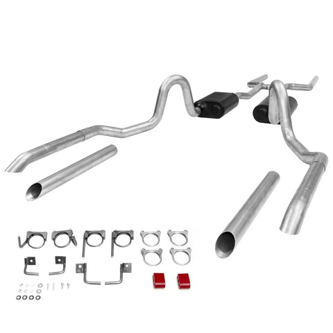 Flowmaster American Thunder Crossmember-Back Exhaust System — fits Chevrolet Monte Carlo