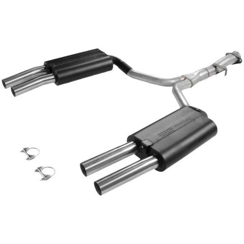 Flowmaster Force II Cat-back Exhaust System Fits 1986-1990 Chevrolet Corvette with 5.7L engine. - Mild sound
