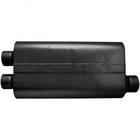 Flowmaster 50 Series Big Block Chambered Muffler 50 Big Block - 3.00 Dual In / 3.50 Offset Out - Mild Sound