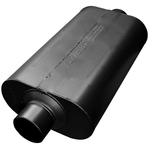 Flowmaster Super 50 Series Chambered Muffler Super 50 - 3.00 Center In / 3.00 Center Out - Mild Sound — fits Ford S...