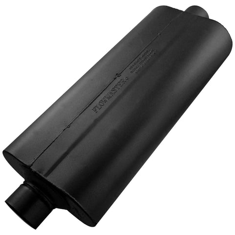 Flowmaster 70 Series Chambered Muffler 70 Series - 3.00 Center In / 3.00 Center Out - Mild Sound — fits Ford Superd...