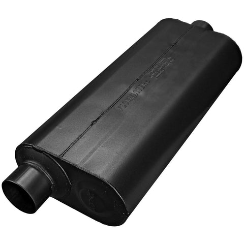 Flowmaster 70 Series Chambered Muffler 70 Series - 3.00 Offset In / 3.00 Center Out - Mild Sound — fits Ford Superd...