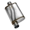 Flowmaster Flow FX Muffler Flow FX Muffler - 2.50 Offset In/ 2.50 Center Out - Moderate Sound - Stainless Steel — f... (image
