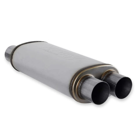 Flowmaster Flow FX Muffler Flow FX Muffler - 3.00 Dual In/3.00 Dual Out - Straight Through Performance - Moderate S...