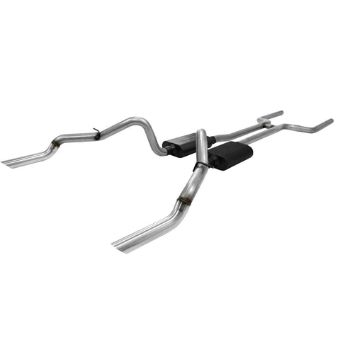 Flowmaster American Thunder Crossmember-Back Exhaust System — fits Chevrolet Camaro Gen 1