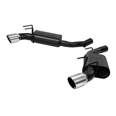 Flowmaster Force II Axle-back Exhaust System 2010-2013 Chevrolet Camaro SS with 6.2L engine, fits both hard top and convertible models. - Mild sound