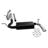 Flowmaster Force II Cat-back Exhaust System 2007-2018 Jeep Wrangler JK with 3.6L or 3.8L engine, fits both 2 door a... (image