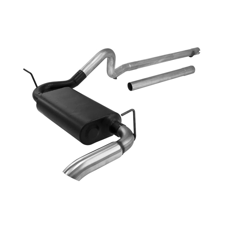 Flowmaster Force II Cat-back Exhaust System 2007-2018 Jeep Wrangler JK with 3.6L or 3.8L engine, fits both 2 door a...