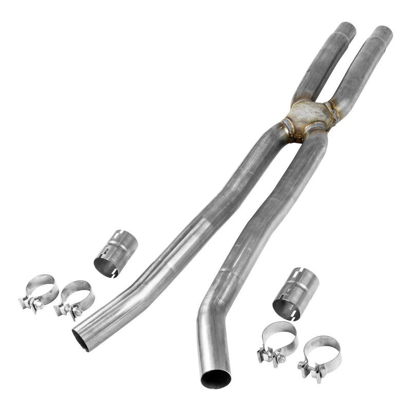 Flowmaster 817817 No Resonator Scavenger X-Pipe Kit Fits