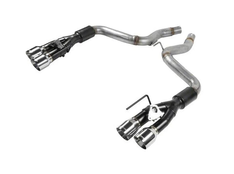 Flowmaster Outlaw Axle-back Exhaust System Fits 2018-2023 Mustang GT 5.0L with Factory Active Performance Exhaust Valves. - Aggressive sound