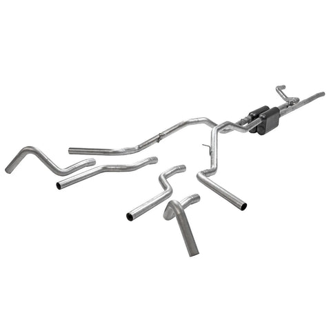 Flowmaster American Thunder Crossmember-Back Exhaust System — fits Ford F-100