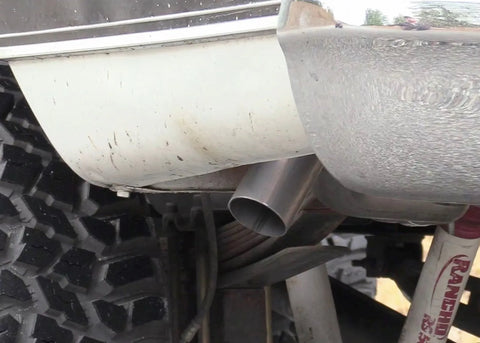Flowmaster American Thunder Crossmember-Back Exhaust System