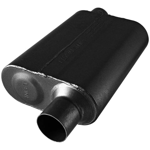 Flowmaster Super 44 Series Chambered Muffler Super 44 Series Stainless Steel - 2.50 Offset In / 2.50 Offset Out - A...