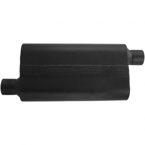 Flowmaster 50 Series Delta Flow Chambered Muffler 50 Delta Flow® Stainless Steel - 2.50 Offset In / 2.50 Offset Out...