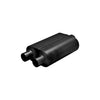 Flowmaster Super 40 Series Chambered Muffler Super 40 Stainless Steel - 3.00 Center In / 2.50 Dual Out - Aggressive... (image