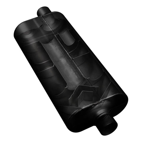 Flowmaster 70 Series Chambered Muffler 70 Series Stainless Steel - 3.00 Center In / 3.00 Offset Out - Mild Sound... (image 2)