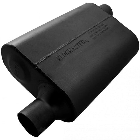 Flowmaster 40 Series Delta Flow Chambered Muffler 40 Delta Flow® - 2.25 Offset In / 2.25 Offset Out - Aggressive So...
