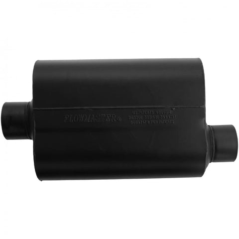 Flowmaster Super 40 Series Chambered Muffler Super 40 - 3.00 Center In / 3.00 Offset Out - Aggressive Sound