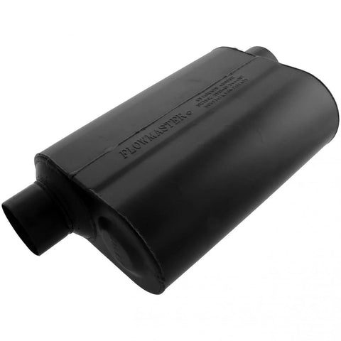 Flowmaster Super 40 Series Chambered Muffler Super 40 - 3.00 Offset In / 3.00 Same Side Out - Aggressive Sound