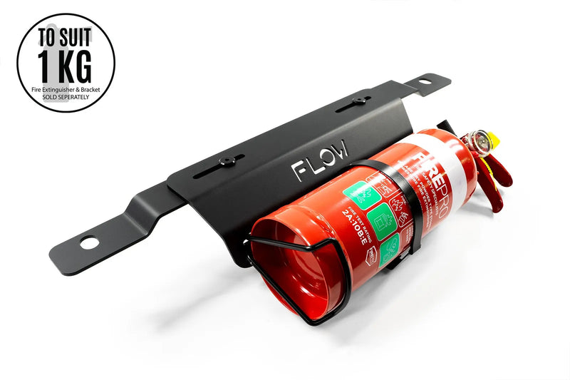 Flow Designs Adjustable Fire Extinguisher Bracket/Mount (Corolla GR)