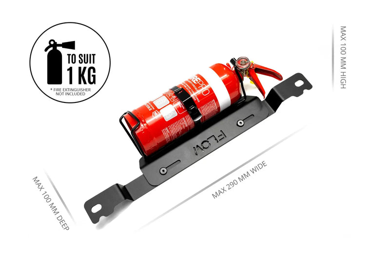 Flow Designs Fire Extinguisher Bracket/Mount (Yaris GR 25)