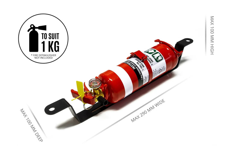 Flow Designs Fire Extinguisher Bracket/Mount (Yaris GR Gen1)