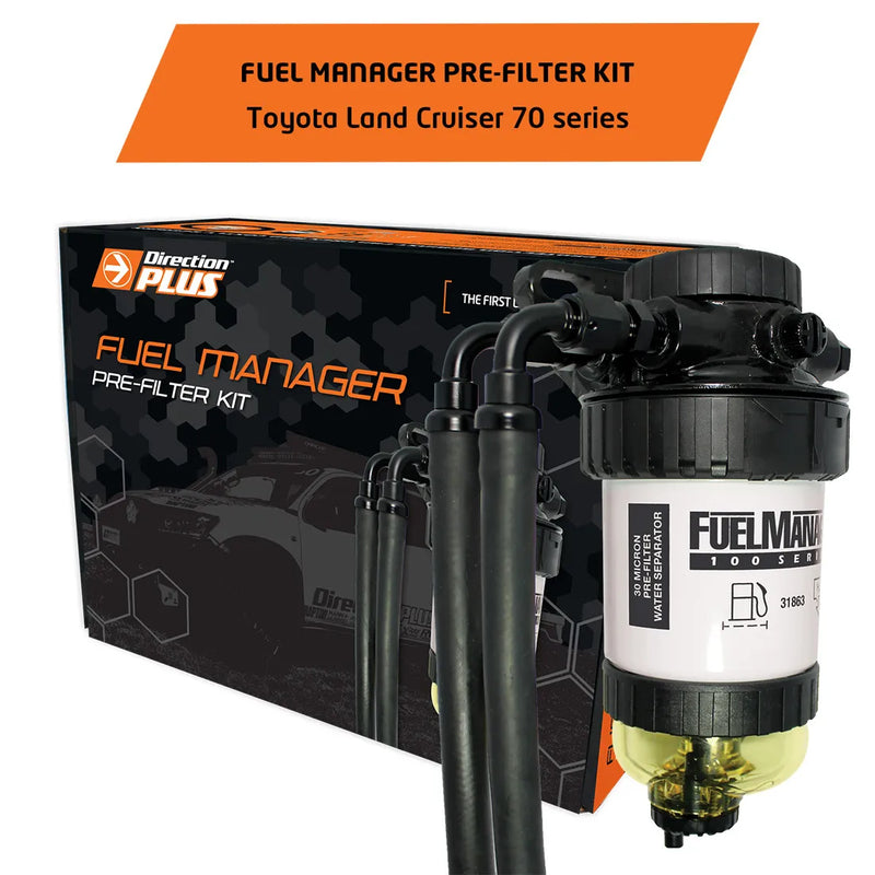 Direction Plus Fuel Manager Pre-Filter Kit (Landcruiser 70 18-22)
