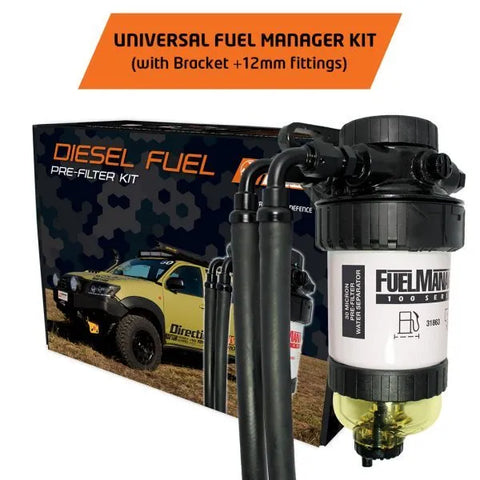 Direction Plus 12mm Universal Diesel Pre-Filter Kit
