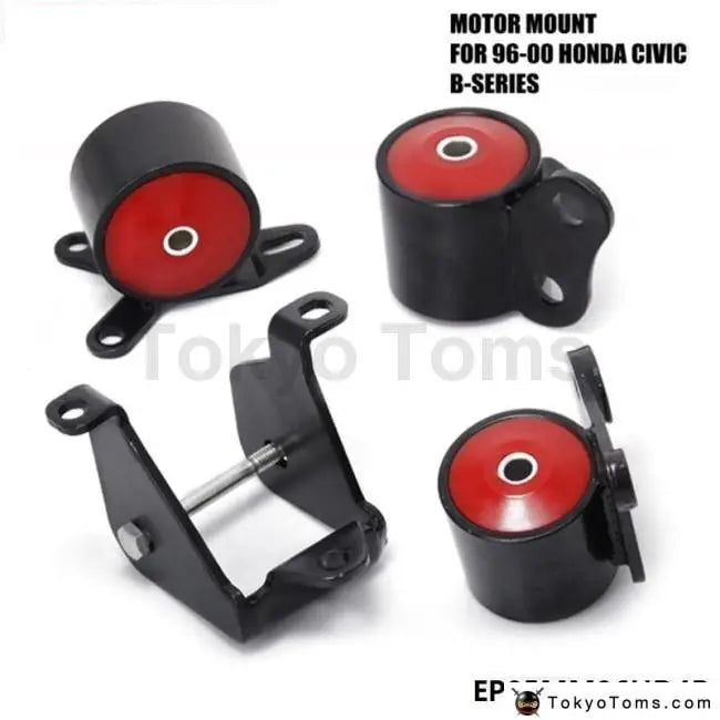 FOR 96-00 HONDA CIVIC EK SI DX LX EX SOLID MOTOR MOUNT B16 B18 B-SERIES ENGINE SWAP ( More than one vehicle) EP05MM96HD4B