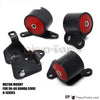 FOR 96-00 HONDA CIVIC EK SI DX LX EX SOLID MOTOR MOUNT B16 B18 B-SERIES ENGINE SWAP ( More than one vehicle) EP05MM96HD4B