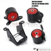 FOR 96-00 HONDA CIVIC EK SI DX LX EX SOLID MOTOR MOUNT B16 B18 B-SERIES ENGINE SWAP ( More than one vehicle) EP05MM96HD4B