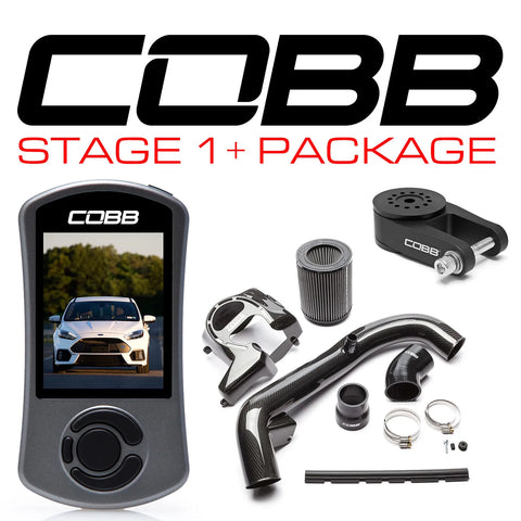 Cobb Tuning Stage 1+ Power Package - Carbon Fiber (Focus 16+)