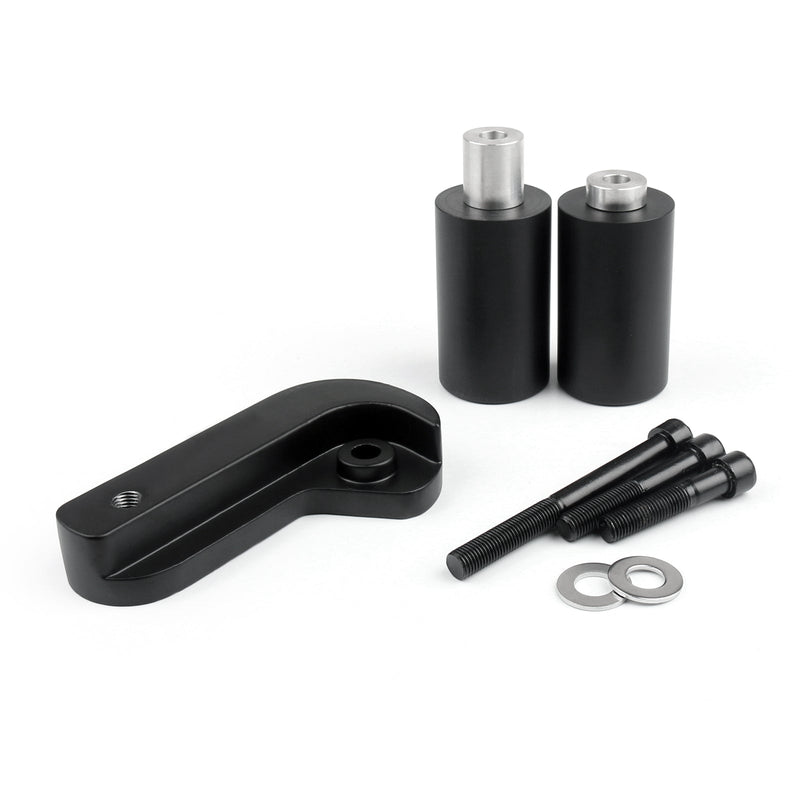 Frame Sliders Crash Protector Suzuki GSXR 600 750 No Cut Black Generic