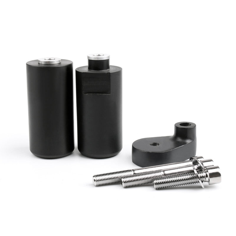 Yamaha YZF R6 2008-2009 Frame Sliders Crash Protector No Cut Black