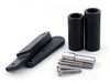 Kawasaki Ninja 650 2009-2012 Black Generic Frame Sliders Protector Crash